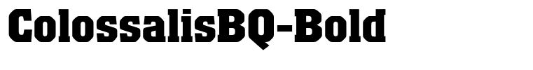ColossalisBQ-Bold