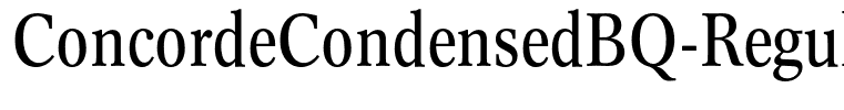 ConcordeCondensedBQ-Regular