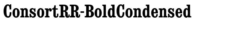 ConsortRR-BoldCondensed