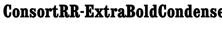ConsortRR-ExtraBoldCondensed