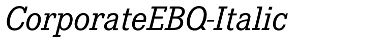 CorporateEBQ-Italic