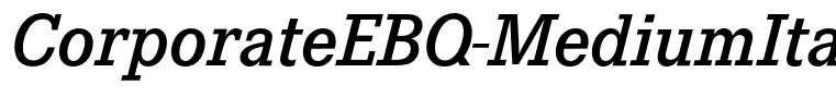 CorporateEBQ-MediumItalic