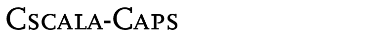 Cscala-Caps