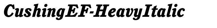 CushingEF-HeavyItalic
