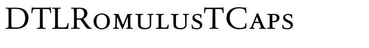 DTLRomulusTCaps