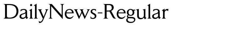 DailyNews-Regular