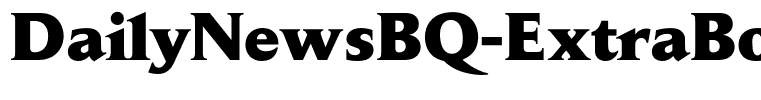 DailyNewsBQ-ExtraBold