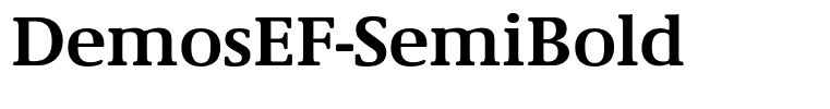 DemosEF-SemiBold