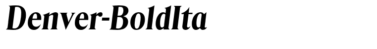Denver-BoldIta