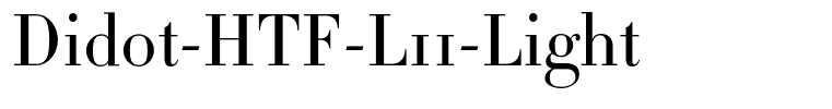 Didot-HTF-L11-Light