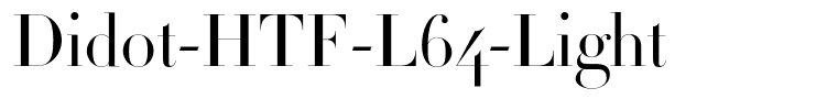 Didot-HTF-L64-Light