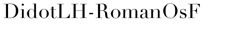 DidotLH-RomanOsF
