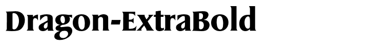 Dragon-ExtraBold