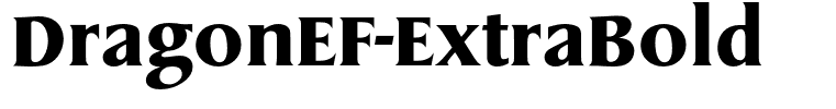 DragonEF-ExtraBold