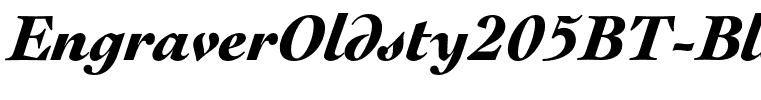 EngraverOldsty205BT-BlackItalic(1)