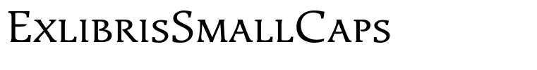 ExlibrisSmallCaps