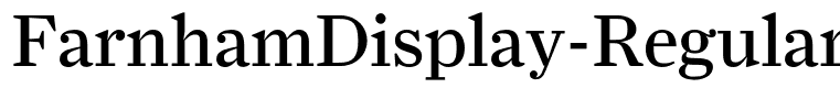 FarnhamDisplay-Regular