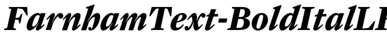FarnhamText-BoldItalLF