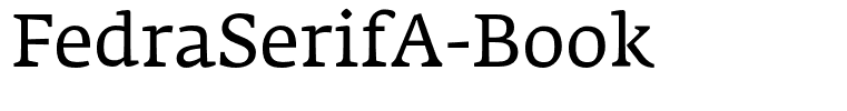 FedraSerifA-Book