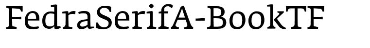 FedraSerifA-BookTF