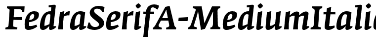 FedraSerifA-MediumItalic