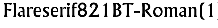 Flareserif821BT-Roman(1)