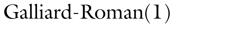 Galliard-Roman(1)