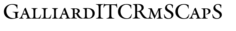 GalliardITCRmSCapS