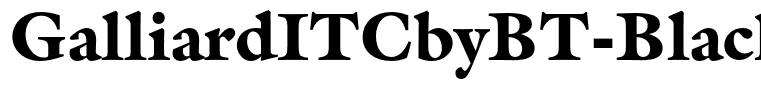 GalliardITCbyBT-Black