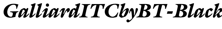 GalliardITCbyBT-BlackItalic