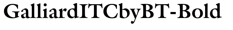 GalliardITCbyBT-Bold