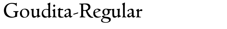 Goudita-Regular