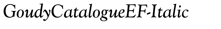 GoudyCatalogueEF-Italic