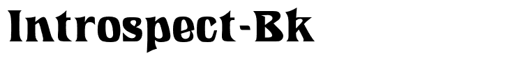 Introspect-Bk