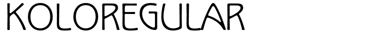 KoloRegular