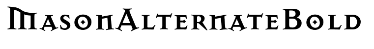 MasonAlternateBold