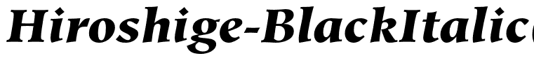 Hiroshige-BlackItalic(1)