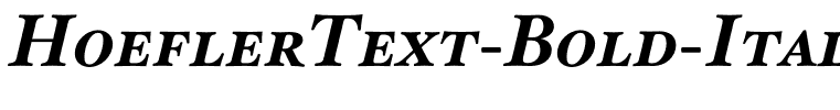 HoeflerText-Bold-Italic-SC