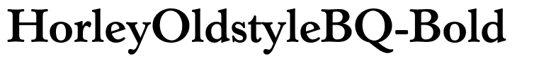 HorleyOldstyleBQ-Bold