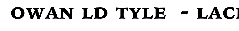 IowanOldStyleBT-BlackSmallCap