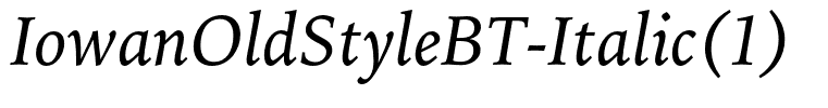 IowanOldStyleBT-Italic(1)