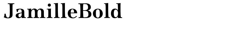 JamilleBold