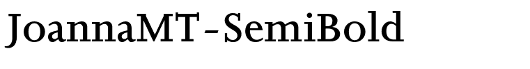JoannaMT-SemiBold