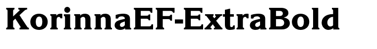 KorinnaEF-ExtraBold