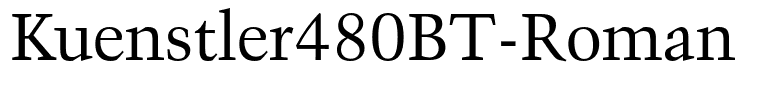 Kuenstler480BT-Roman