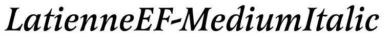 LatienneEF-MediumItalic