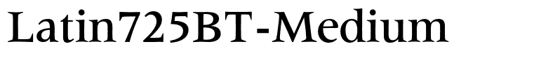 Latin725BT-Medium