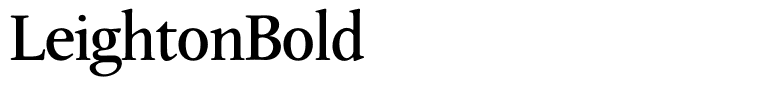 LeightonBold
