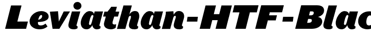 Leviathan-HTF-Black-Italic