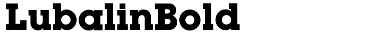LubalinBold